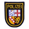 Abzeichen Polizei Saarland blau