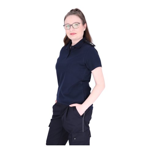 Polo-Shirt dunkelblau mit Schultertunnel 2XL