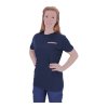 T-Shirt Feuerwehr mit Einstickung blau L