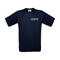 T-Shirt Justiz NRW dunkelblau 4XL