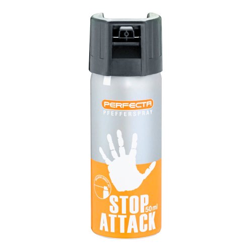 Perfecta Stop Attack Pfeffer-Spray 50 ml, 10 % OC, ballistisch