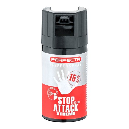 Perfecta Stop Attack XTreme Pfeffer-Spray 40 ml, 15 % OC, konisch