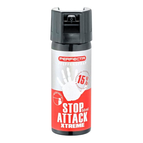 Perfecta Stop Attack XTreme Pfeffer-Spray 50 ml, 15 % OC, ballistisch