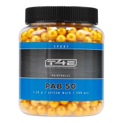 T4E Sport PAB 50 .50, 1,26 g, Yellow Mark, 500 St.,...