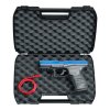 T4E Walther PPQ M2 .43, CO?, < 5,0 J, blauer Schlitten