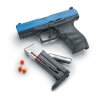 T4E Walther PPQ M2 .43, CO?, < 5,0 J, blauer Schlitten