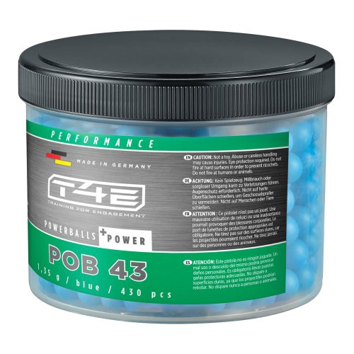 T4E Performance POB 43 .43, 1,35 g, blau, 430 St., Behälter