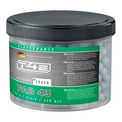 T4E Performance FAB 43 .43, 0,89 g, schwarz, 430 St.,...