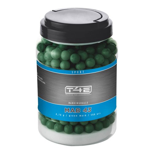 T4E Sport MAB 43 .43, 0,78 g, Green Mark, 500 St., Behälter