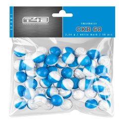 T4E Sport CKB 68 .68, 2,34 g, White Mark, 50 St., Polybeutel