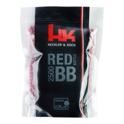 Heckler & Koch Premium BBs 6 mm, 0,20 g, rot, 2.500...