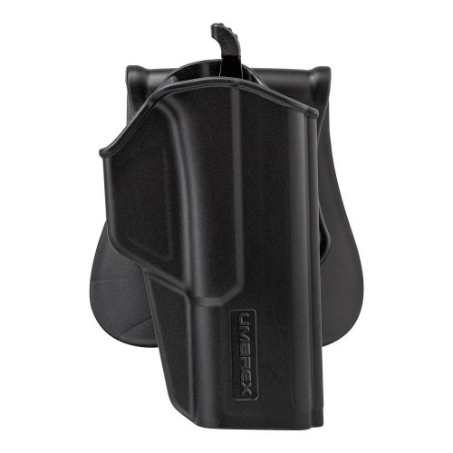 Umarex Polymer Paddle Holster Large für GLOCK 17 / 19 etc., mit obenliegendem Entriegelungshebel für Daumenbedienung