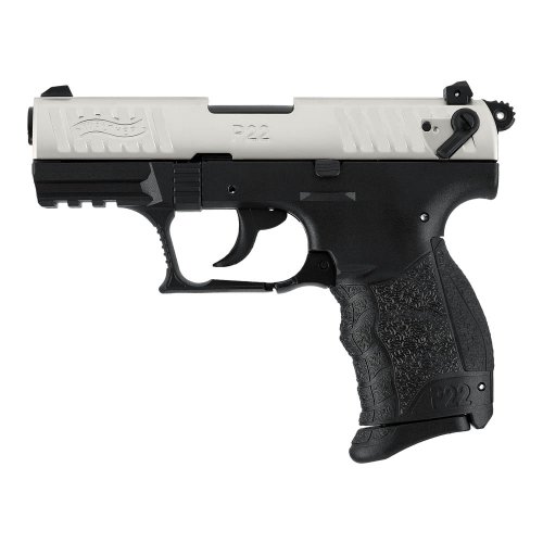 Walther P22Q 9 mm P.A.K., Nickel-Finish