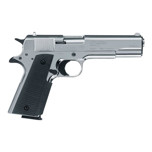 Colt Government 1911 A1 9 mm P.A.K., Polished Chrome-Finish