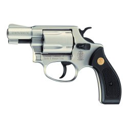 Smith & Wesson Chiefs Special 9 mm R.K., Nickel-Finish