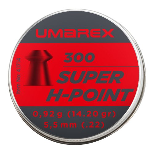 Umarex Super H-Point 5,5 mm (.22), Hohlspitz, 0,92 g, 250 St., Dose