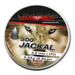 Umarex Jackal Diabolos 4,5 mm (.177), Spitzkopf, 0,53 g, 500 St., Dose