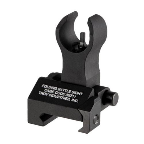 TROY HK Front Fold Gas Block Mounted Sight Black