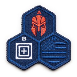 5.11 PATRIOTIC HEX PATCH