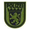 Rubberpatch Polizei Hessen - grün