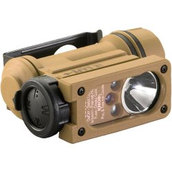 Streamlight Sidewinder Compact coyote mit Helmhalter