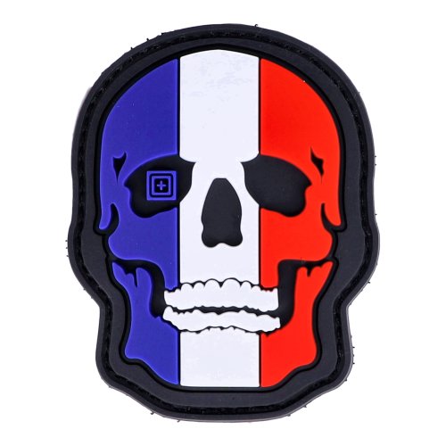 5.11 FRANCE PAINTED SKULL PATCH