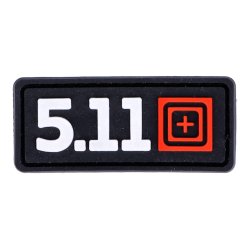 5.11 LOGO PATCH EMEA BLACK