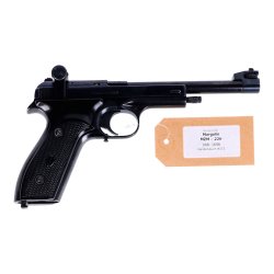 Pistole Margolin MZM Kaliber .22lr mit Zubehörbox