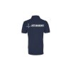 Polo-Shirt Rettungsdienst blau Aufdruckfarbe silber 3XL