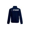 Sweatjacke Rettungsdienst blau Aufdruckfarbe silber L