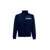 Sweatjacke Rettungsdienst blau Aufdruckfarbe silber L