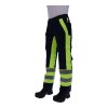 Einsatzhose Rettungsdienst blau/leuchtgelb - Reflex silber 2XL